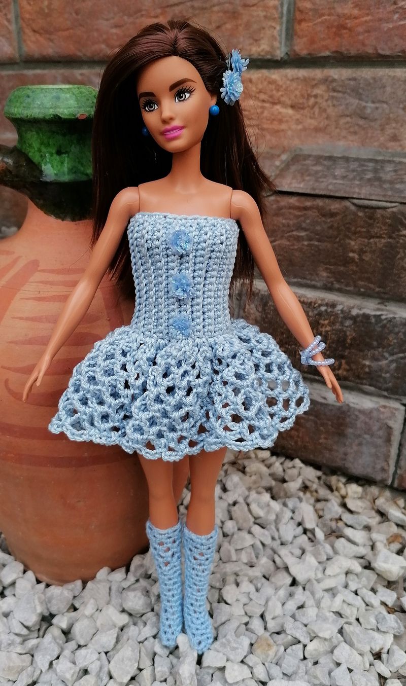 Mini šatičky pre Barbie
