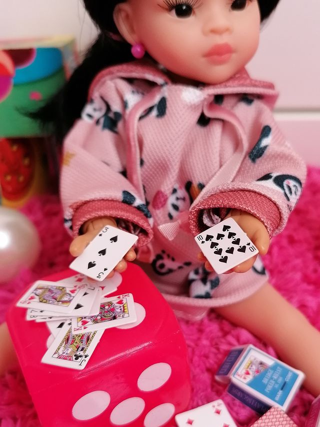 Mini karty pre bábiku