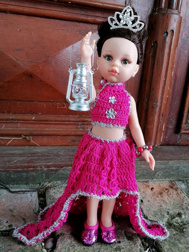 Letný topík so sukňou pre princeznú