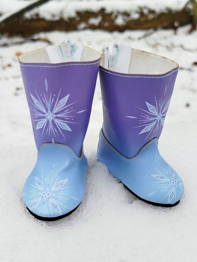 Čižmičky Elsa & Frozen