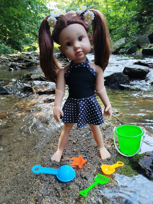 Šatičky pre bábiku 36 - 40 cm